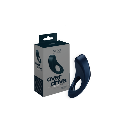 Vedo Overdrive Rechargeable Ring  - Just Black