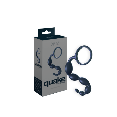 Vedo Quake Anal Chain - Just Black 